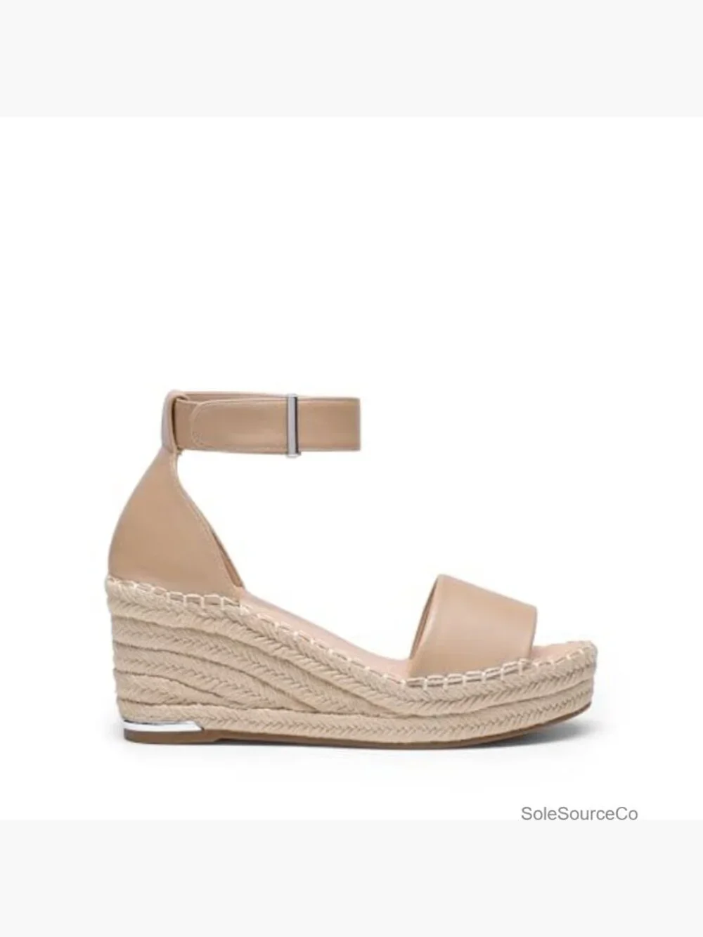 Wedge Platform Espadrille Sandals Open Toe Ankle Strap Summer 3 Inch Heel
